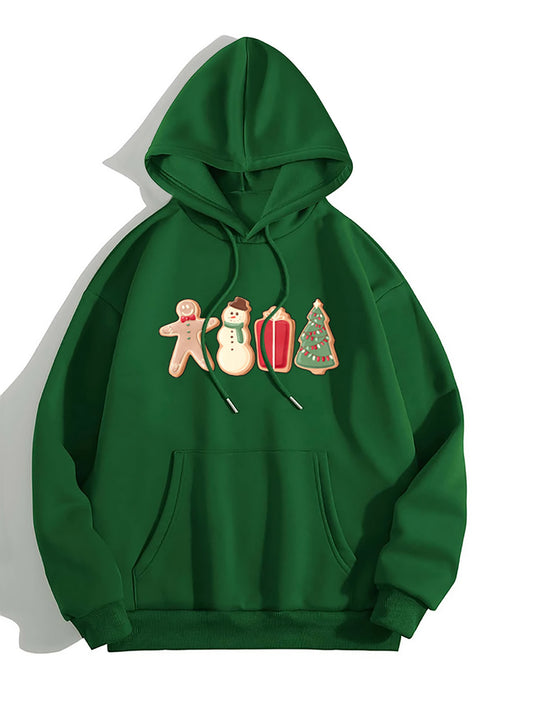 Hoodie mit Grafik und Kordelzug und Tasche