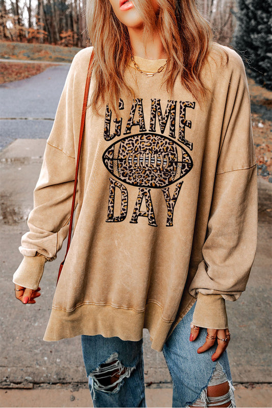 Sweatshirt mit Grafik „GAME DAY“